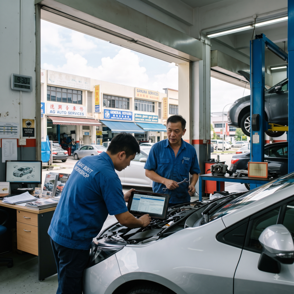 Kaki Bukit Car Repair Workshop